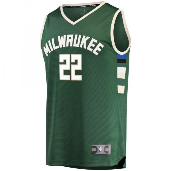 Игровая форма  Khris Middleton Milwaukee Bucks Youth Fast Break Player Green - Icon Edition