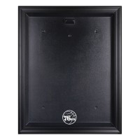 Philadelphia 76ers Fanatics Authentic Black Framed Team Logo Jersey Display Case