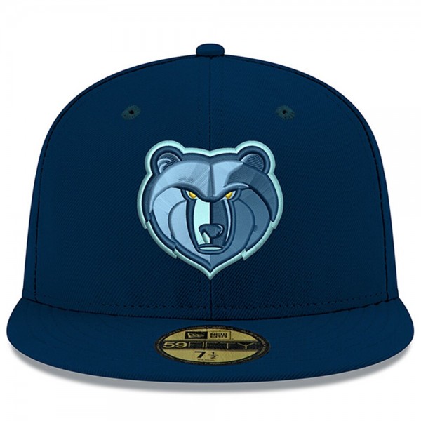 Бейсболка Memphis Grizzlies New Era New Logo Official Team Color 59FIFTY - Blue