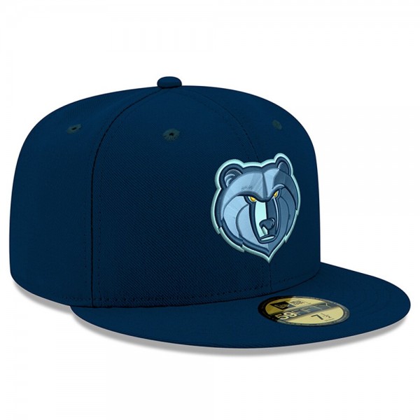 Бейсболка Memphis Grizzlies New Era New Logo Official Team Color 59FIFTY - Blue