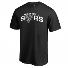 Футболка San Antonio Spurs Secondary Logo - Black