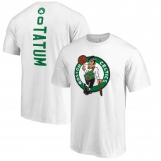 Именная футболка Jayson Tatum Boston Celtics Backer - White