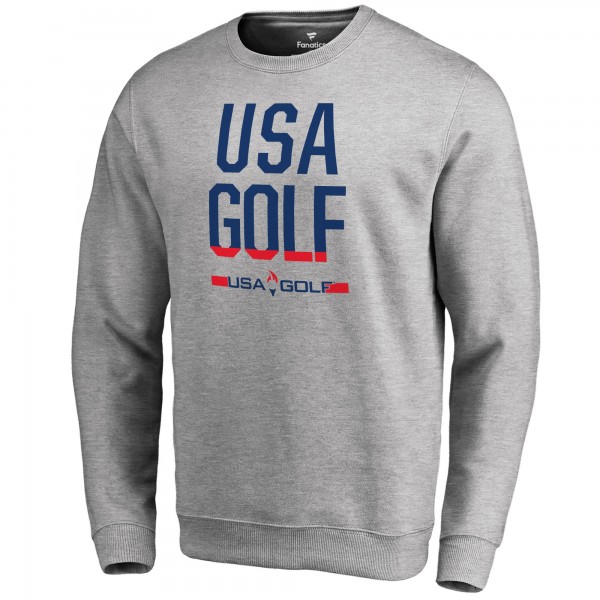 Кофта USA Golf Team Base - Heathered Gray