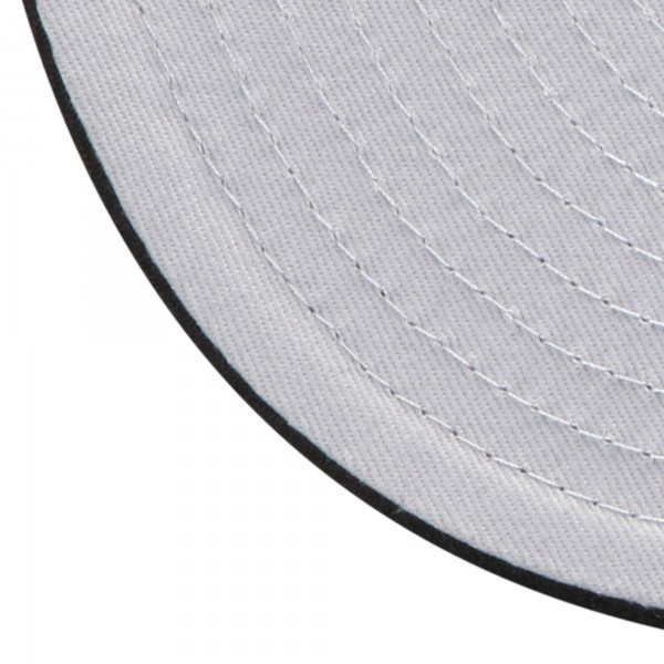 Бейсболка Miami Heat New Era Black Black & White Logo 59FIFTY