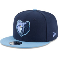 Бейсболка Memphis Grizzlies New Era Navy/Light Blue Two-Tone 9FIFTY