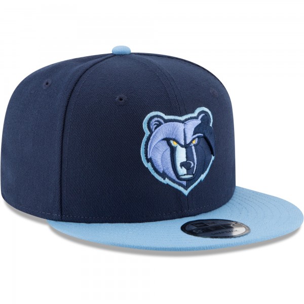 Бейсболка Memphis Grizzlies New Era Navy/Light Blue Two-Tone 9FIFTY