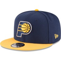 Бейсболка Indiana Pacers New Era Navy/Gold Two-Tone 9FIFTY