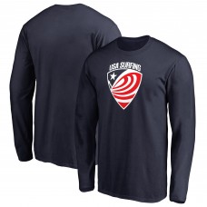 Футболка с длинным рукавом USA Surfing Primary Logo - Navy