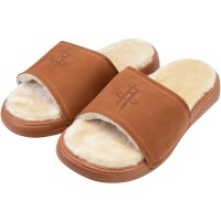 Тапочки Houston Rockets ISlide Nubuck Faux Fur - Brown