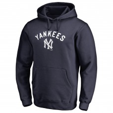 Толстовка New York Yankees Navy Vintage Cooperstown Collection Wahconah Fitted
