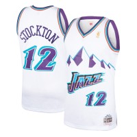 Игровая форма  John Stockton Utah Jazz Mitchell & Ness 1996-97 Hardwood Classics Swingman - White