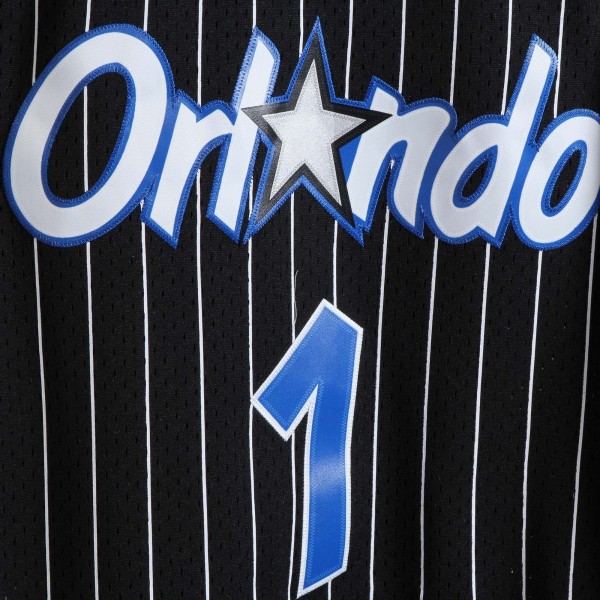 Джерси Orlando Magic Tracy McGrady Mitchell & Ness Black Hardwood Classics Swingman