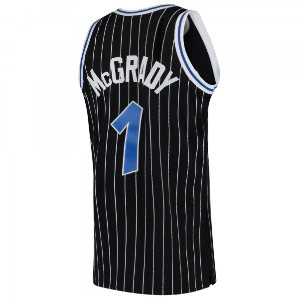 Джерси Orlando Magic Tracy McGrady Mitchell & Ness Black Hardwood Classics Swingman