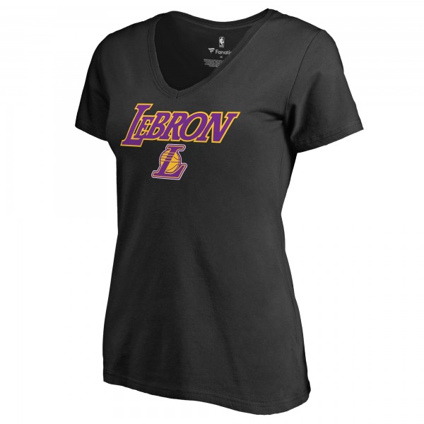 Футболка LeBron James Los Angeles Lakers Women's Hometown Collection Showtime - Black