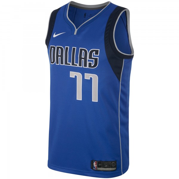 Игровая майка Dallas Mavericks Luka Doncic Nike Men's Swingman - Royal - оригинальная джерси НБА