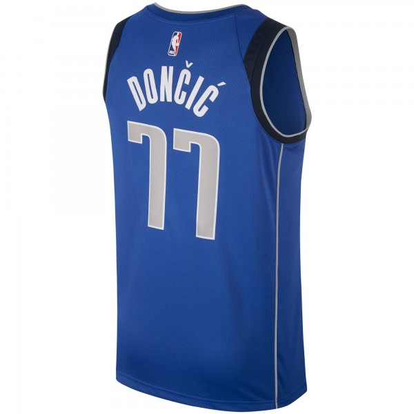 Игровая майка Dallas Mavericks Luka Doncic Nike Men's Swingman - Royal - оригинальная джерси НБА