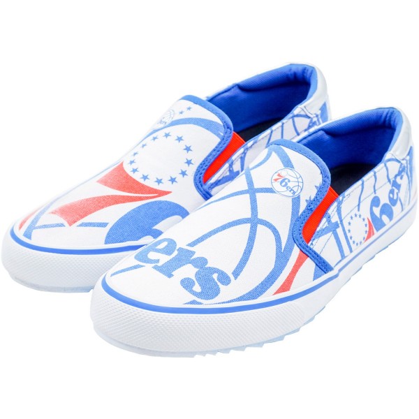 Слипоны Philadelphia 76ers - White