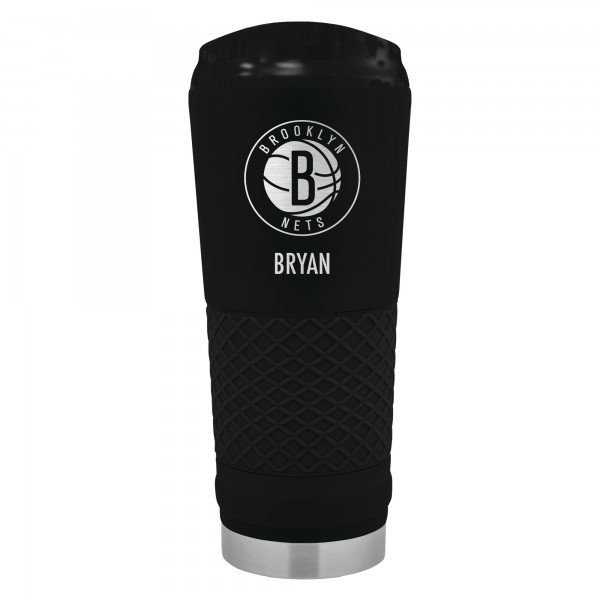 Brooklyn Nets Stealth Matte 24oz Tumbler - Black