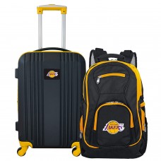 Чемодан и рюкзак Los Angeles Lakers MOJO - Black