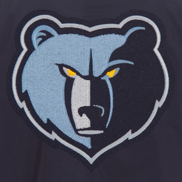 Куртка бомбер Memphis Grizzlies JH Design Lightweight Nylon - Navy