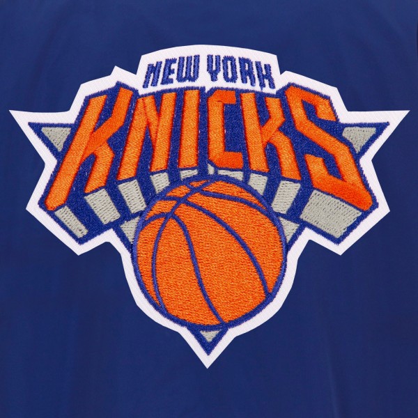 Куртка бомбер New York Knicks JH Design Lightweight Nylon - Royal