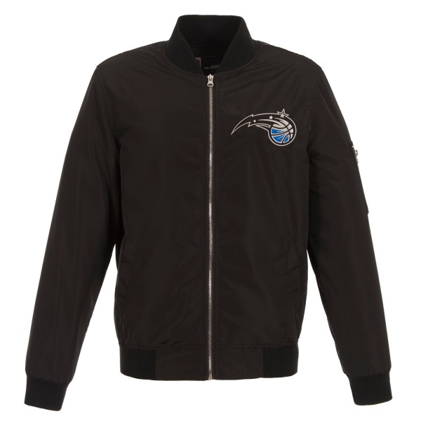Куртка бомбер Orlando Magic JH Design Lightweight Nylon - Black
