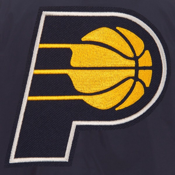 Куртка бомбер Indiana Pacers JH Design Lightweight Nylon - Navy