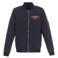 Куртка бомбер New Orleans Pelicans JH Design Lightweight Nylon - Navy