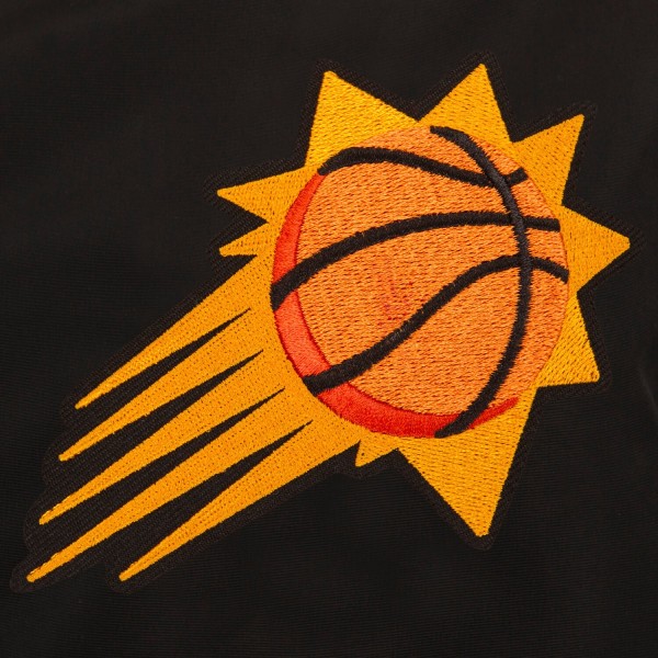 Бомбер на молнии Phoenix Suns JH Design Lightweight Nylon - Black