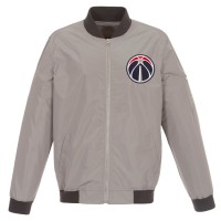 Куртка бомбер Washington Wizards JH Design Lightweight Nylon - Gray/Charcoal