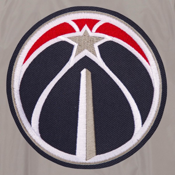Куртка бомбер Washington Wizards JH Design Lightweight Nylon - Gray/Charcoal