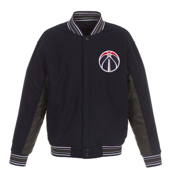 Куртка двусторонняя Washington Wizards JH Design- Navy/Charcoal
