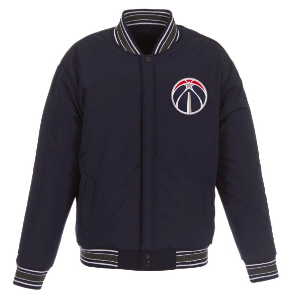 Куртка двусторонняя Washington Wizards JH Design- Navy/Charcoal