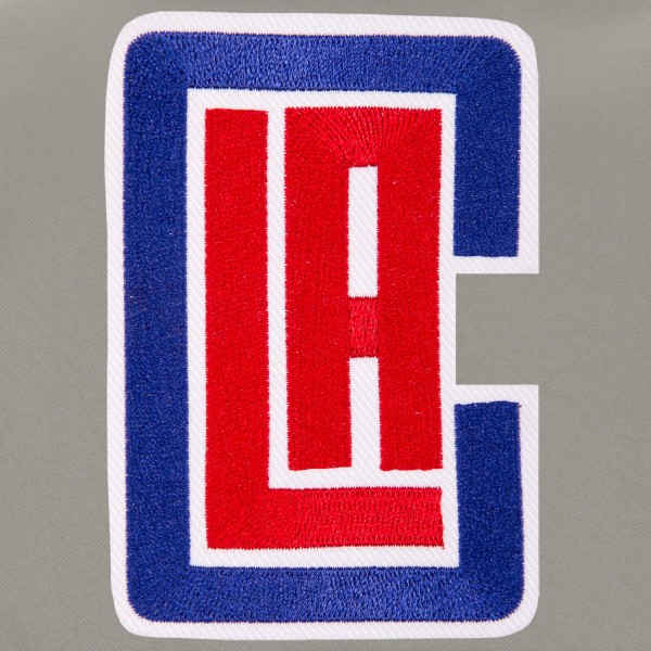 Куртка на кнопках LA Clippers JH Design Youth Poly-Twill - Royal/Gray