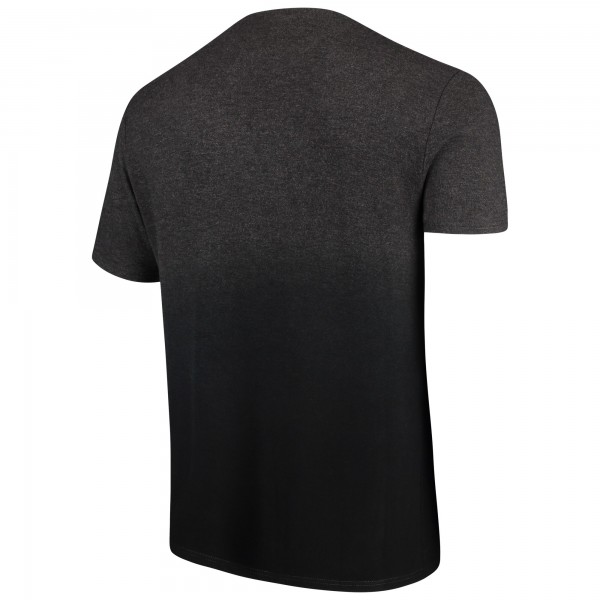 Футболка Washington Wizards FISLL Dip Dye - Heathered Charcoal/Black