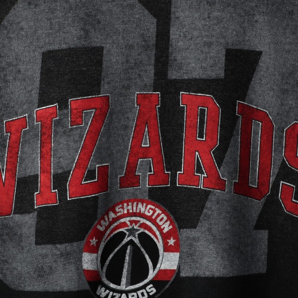 Футболка Washington Wizards FISLL Dip Dye - Heathered Charcoal/Black