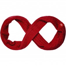 Houston Rockets Womens Cable Knit Infinity Scarf - Red