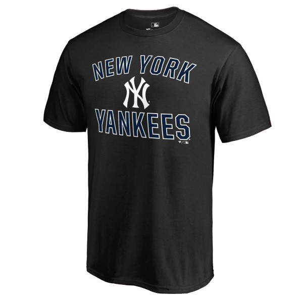 New York Yankees Black Team Victory Arch T-Shirt