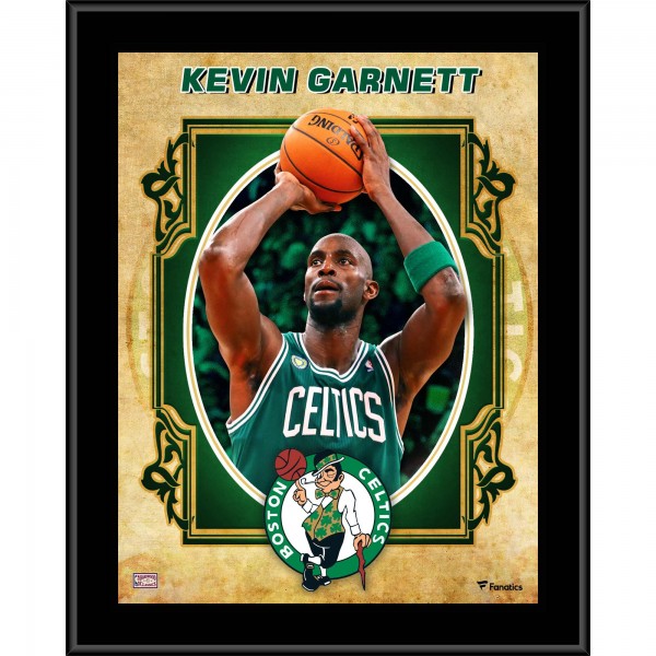 Boston Celtics Kevin Garnett Fanatics Authentic 10.5 x 13 Sublimated Hardwood Classics Player Plaque