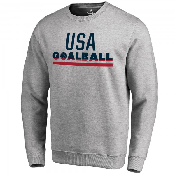 Кофта USA Goalball Team Base - Heathered Gray