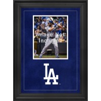 Los Angeles Dodgers Fanatics Authentic Deluxe Framed 8 x 10 Vertical Photograph Frame with Team Logo