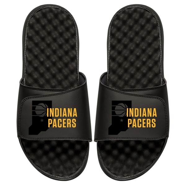 Шлепки Indiana Pacers ISlide Tonal Pop - Black