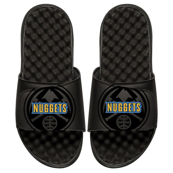 Детские шлепки Denver Nuggets ISlide Tonal Pop - Black