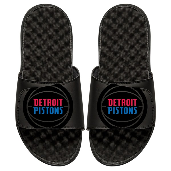 Детские шлепки Detroit Pistons ISlide Tonal Pop - Black