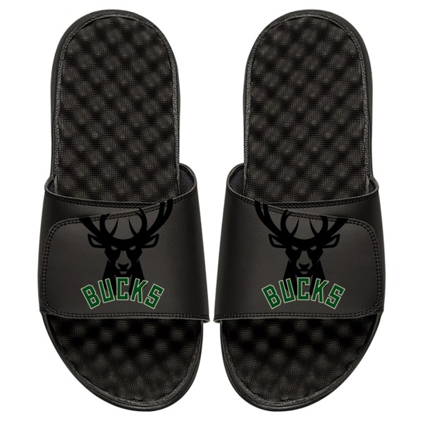 Детские шлепки Milwaukee Bucks ISlide Tonal Pop - Black