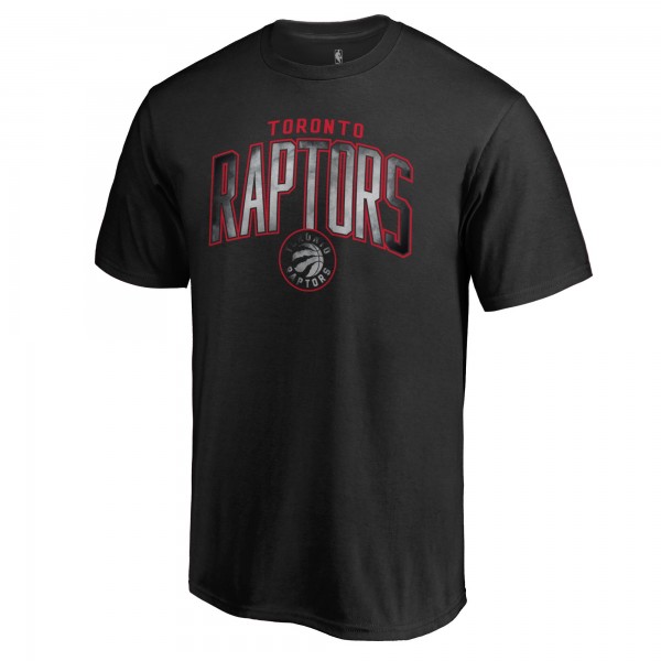 Toronto Raptors Black Arch Smoke T-Shirt