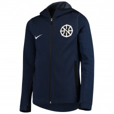 Детская толстовка New Orleans Pelicans Nike Showtime Performance - Navy