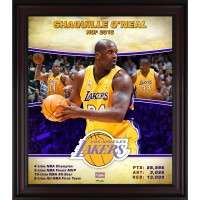 Los Angeles Lakers Shaquille ONeal Fanatics Authentic Framed 15 x 17 Hardwood Classics Player Collage