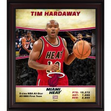 Miami Heat Tim Hardaway Fanatics Authentic Framed 15 x 17 Hardwood Classics Player Collage
