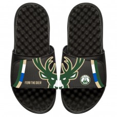 Детские шлепки Milwaukee Bucks ISlide Statement - Black